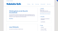 Desktop Screenshot of medienkulturberlin.de